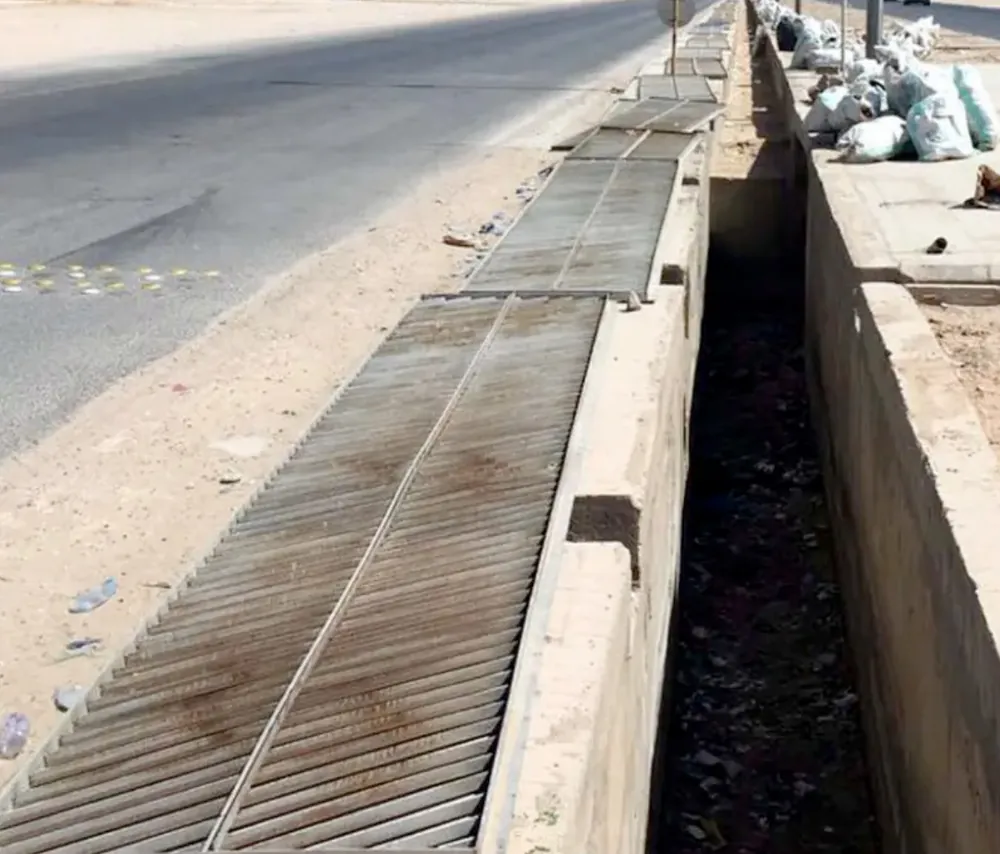 درء أخطار السيول وتصريف الأمطار لأمانة منطقة الجوف